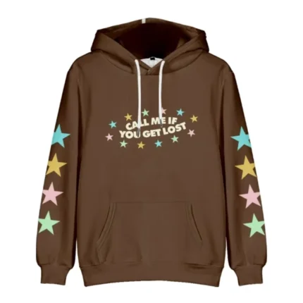 Tyler The Creator Brown Call Me If You Get Lost Hoodie