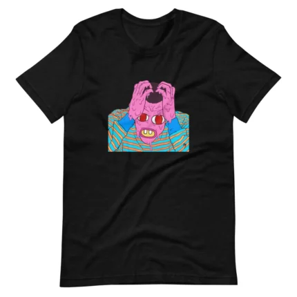 Tyler The Creator Cherry Bomb Sad Art Black T-Shirt