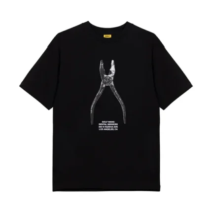Tyler The Creator GOLF Wang Black T Shirt
