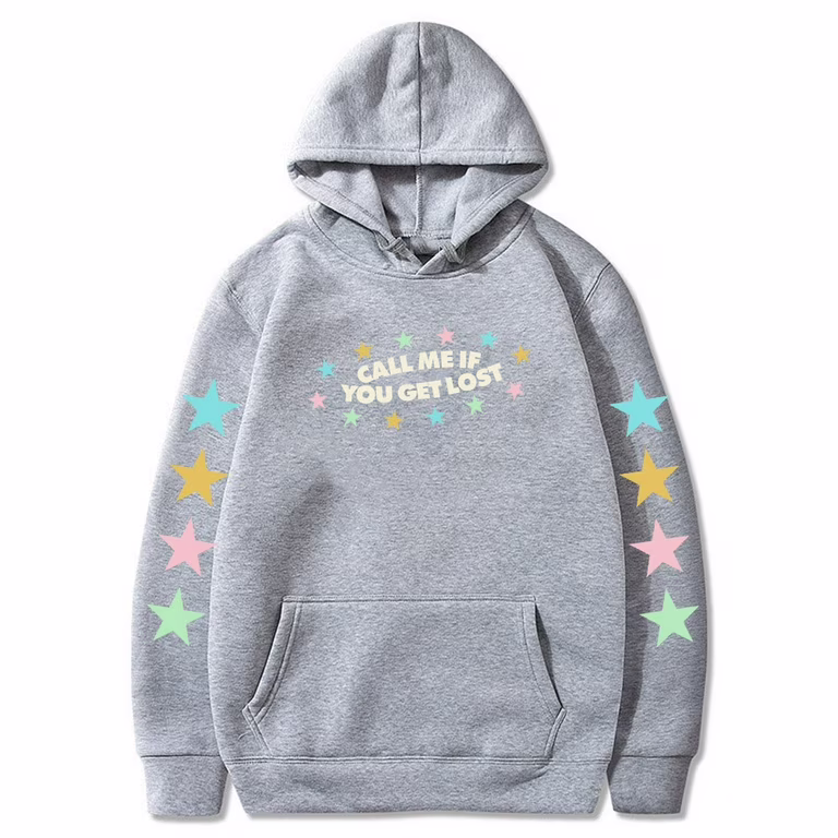 Gray Call Me If You Get Lost Hoodie Gray Call Me If You Get Lost Hoodie