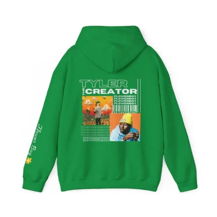 Green Tyler The Creator Flower Boy Hoodie