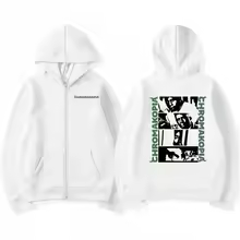 2025 Rapper Tyler the Creator Tour Graphic Fleece Hoodie