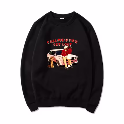 Tyler Creator Album Printed Round Neck Sweatshirts Autumn and Winter