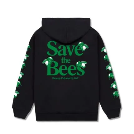 CHROMAKOPIA SAVE THE BEES BLACK GREEN HOODIE
