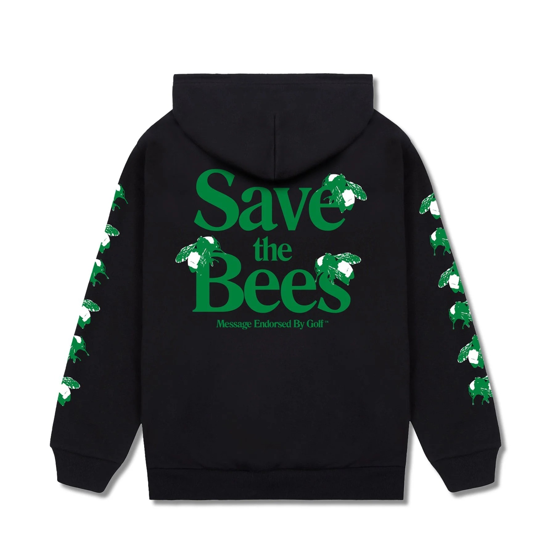 CHROMAKOPIA SAVE THE BEES BLACK GREEN HOODIE CHROMAKOPIA SAVE THE BEES BLACK GREEN HOODIE