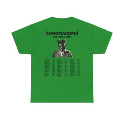 CHROMAKOPIA MERCH - CHROMAKOPIA GREEN TOUR TEE