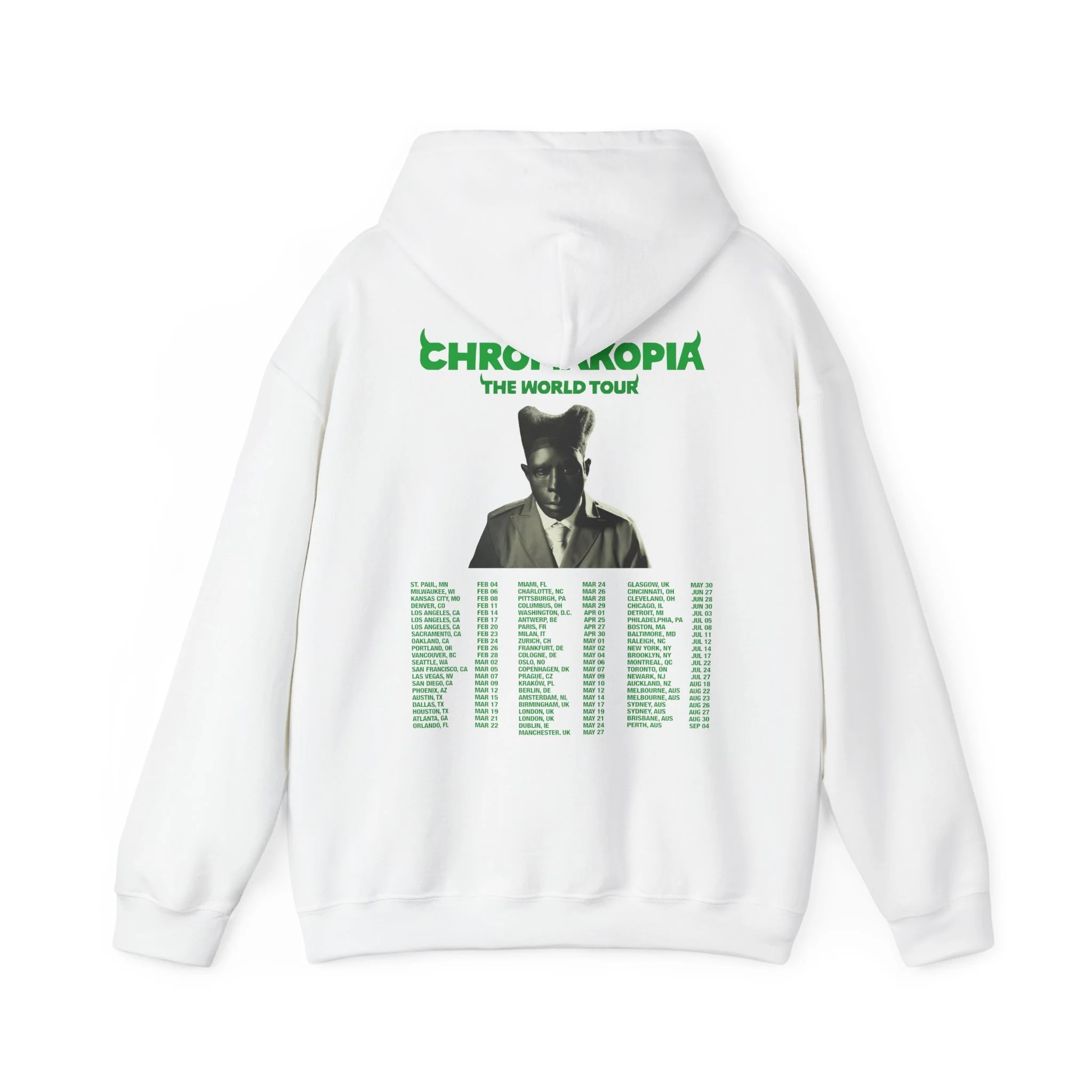 CHROMAKOPIA WHITE TOUR HOODIE CHROMAKOPIA WHITE TOUR HOODIE