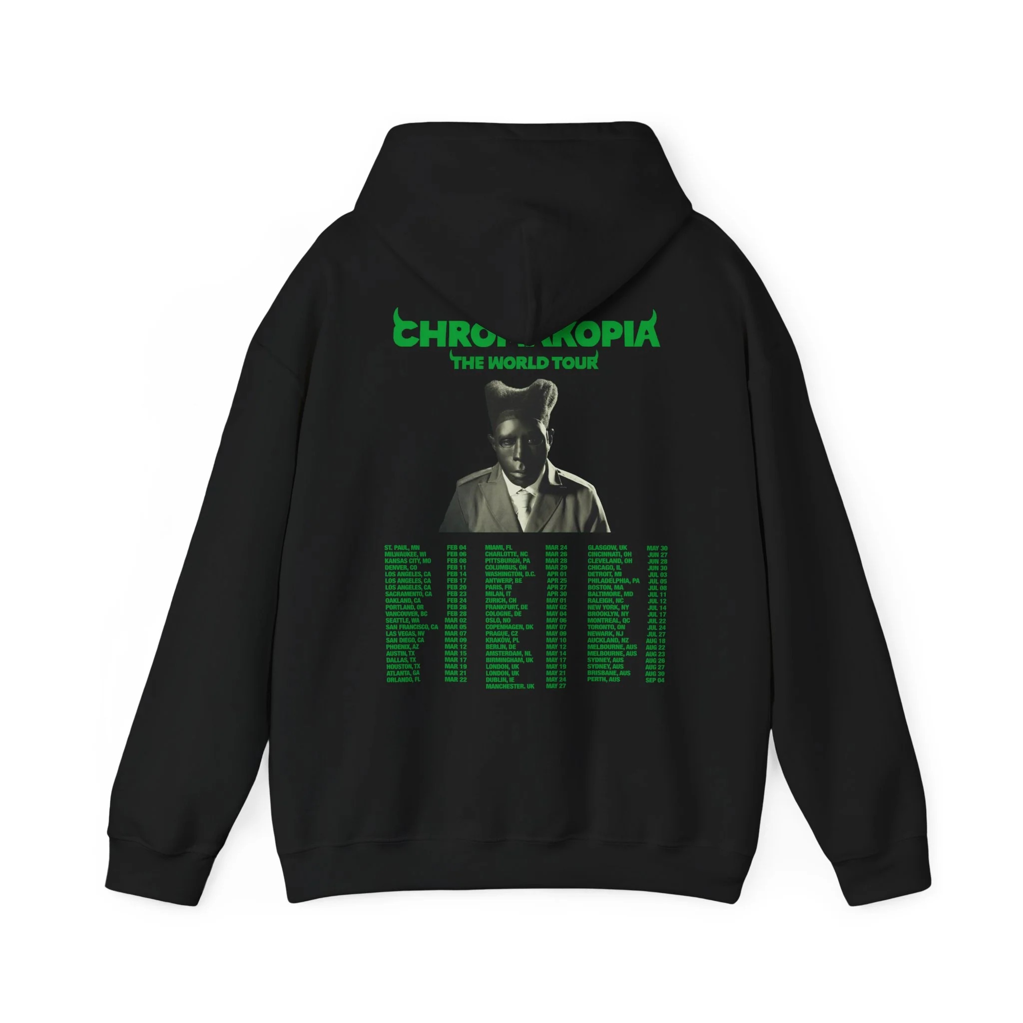 CHROMAKOPIA BLACK TOUR HOODIE CHROMAKOPIA BLACK TOUR HOODIE